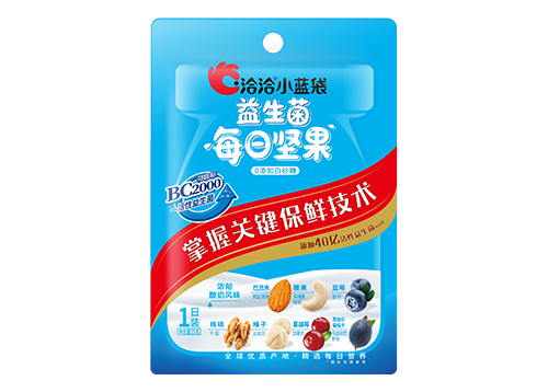 海博测评小蓝袋益生菌每日坚果